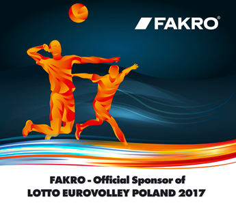 FAKRO sponzor euro odbojka sport 2017
